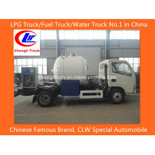 Asme Dongfeng 5,5 Cbm LPG (gás de petróleo liquefeito) Caminhão-tanque